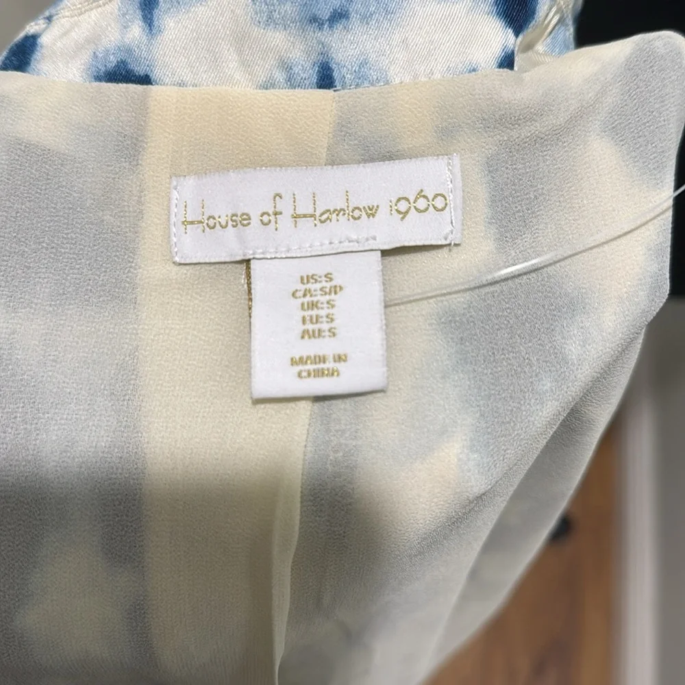 NWOT House of Harlow tie dye Blazer oversized size small - Picture 5 of 7